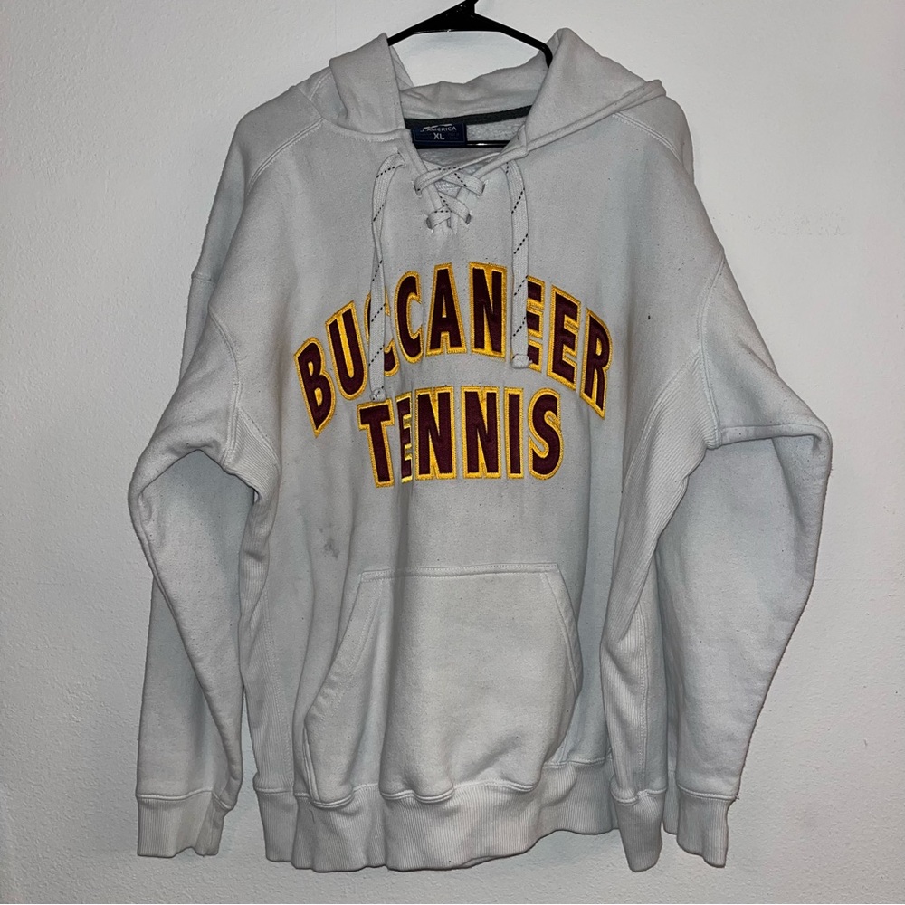 Buccaneer tennis hockey string hoodie